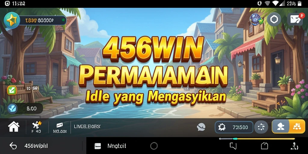 Tampilan gameplay 456WIN menunjukkan karakter yang berkembang secara otomatis.