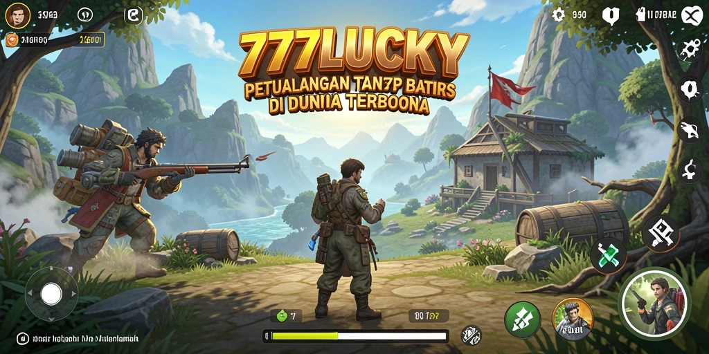 Gameplay <strong>777LUCKY</strong> yang menarik dalam suasana dunia terbuka.