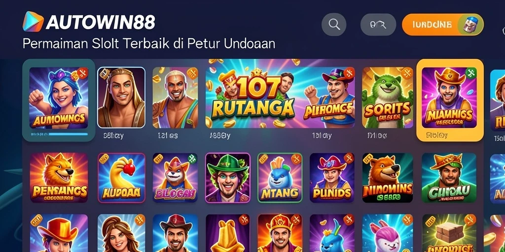 Tampilan menarik dari gameplay Slot AUTOWIN88 yang mengasyikkan.
