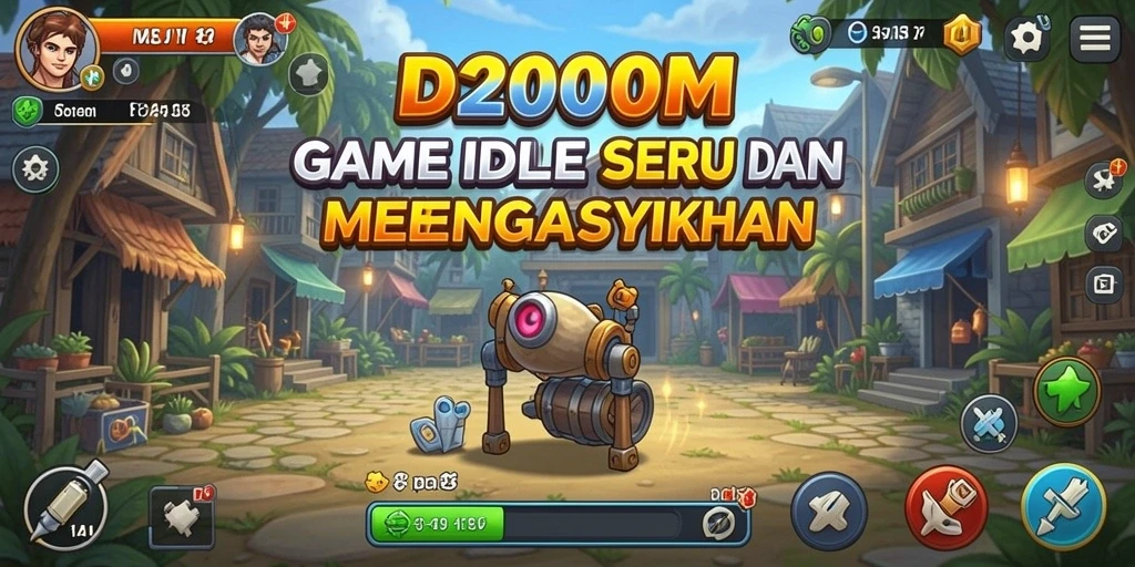 Tampilan gameplay D200M yang menarik dan interaktif.