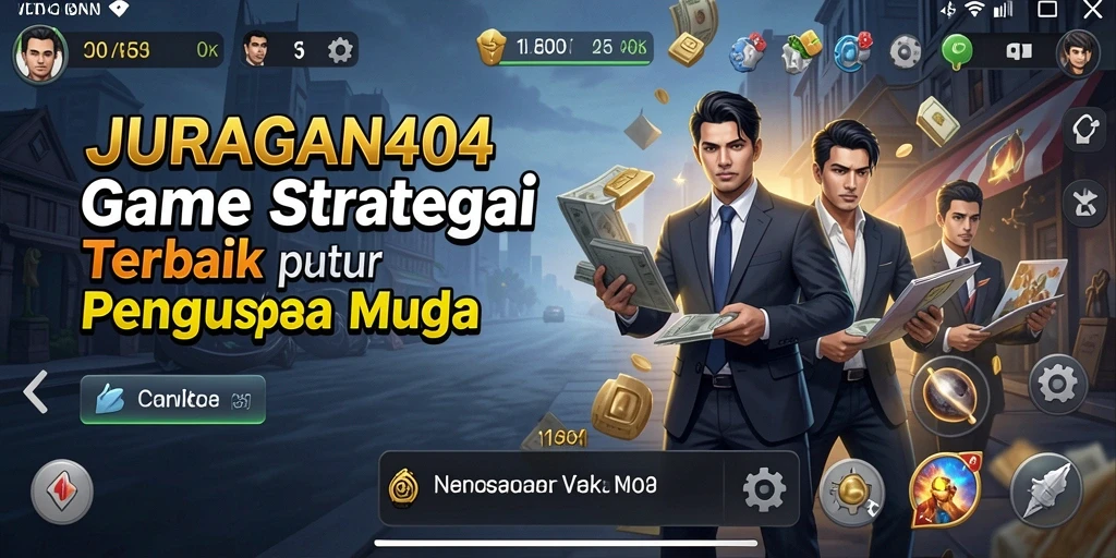 Tampilan gameplay JURAGAN404 yang menarik dan interaktif.