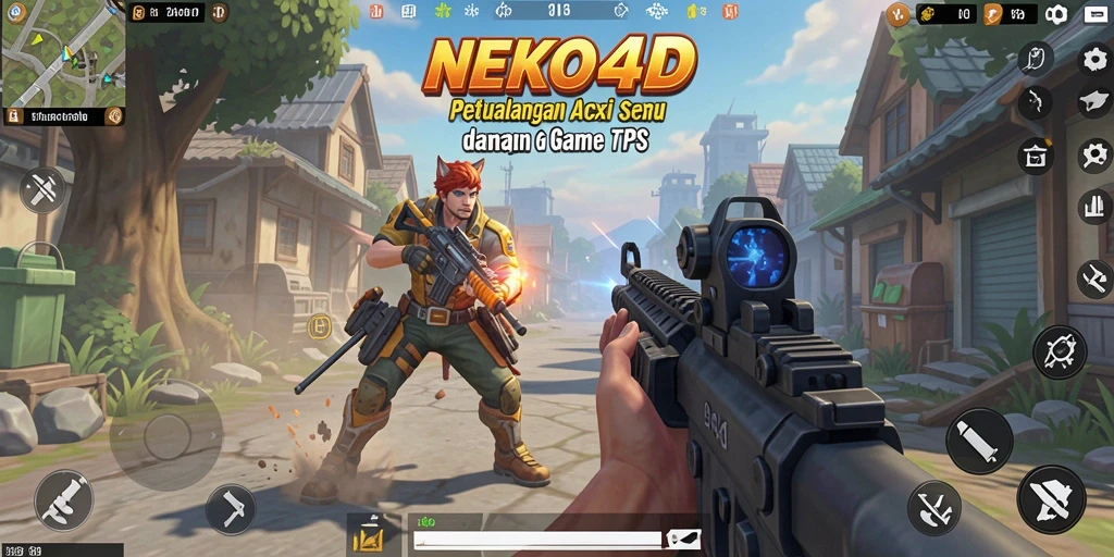 Tampilkan aksi seru dalam gameplay NEKO4D yang menegangkan.