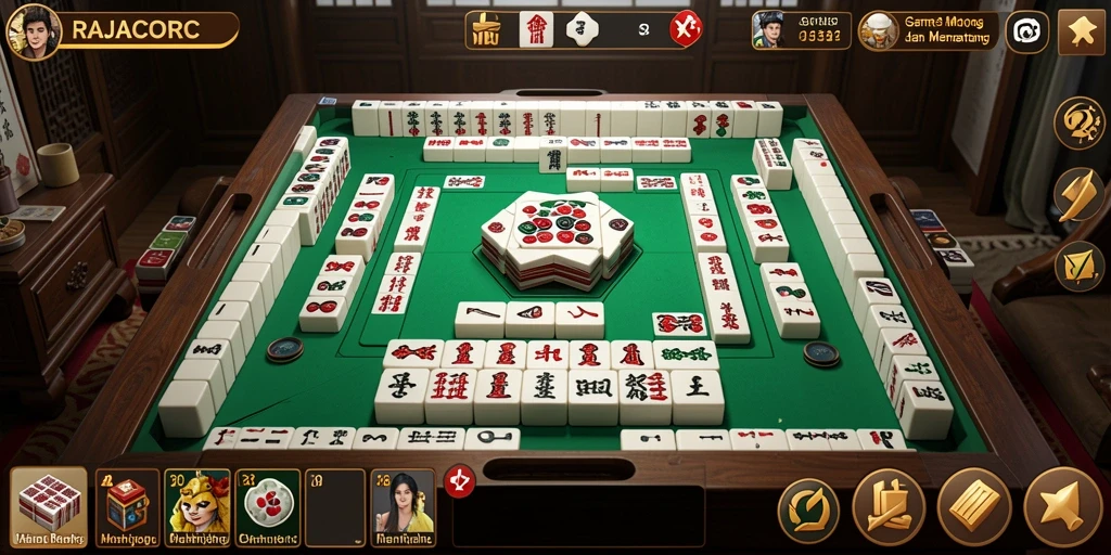 Tampilan gameplay seru dan menantang dari RAJACORC.