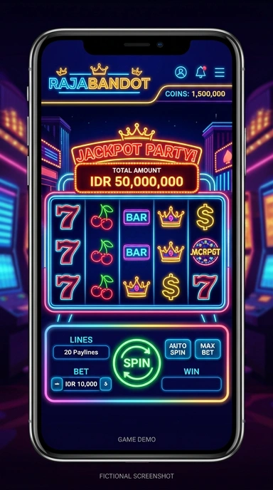 Screenshot berbagai aplikasi yang tersedia di rajabandot.